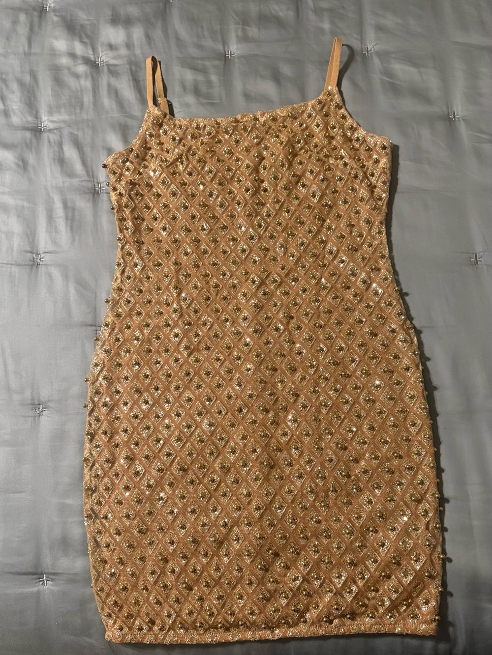Shimmering Roxi Dress from Fashion Nova